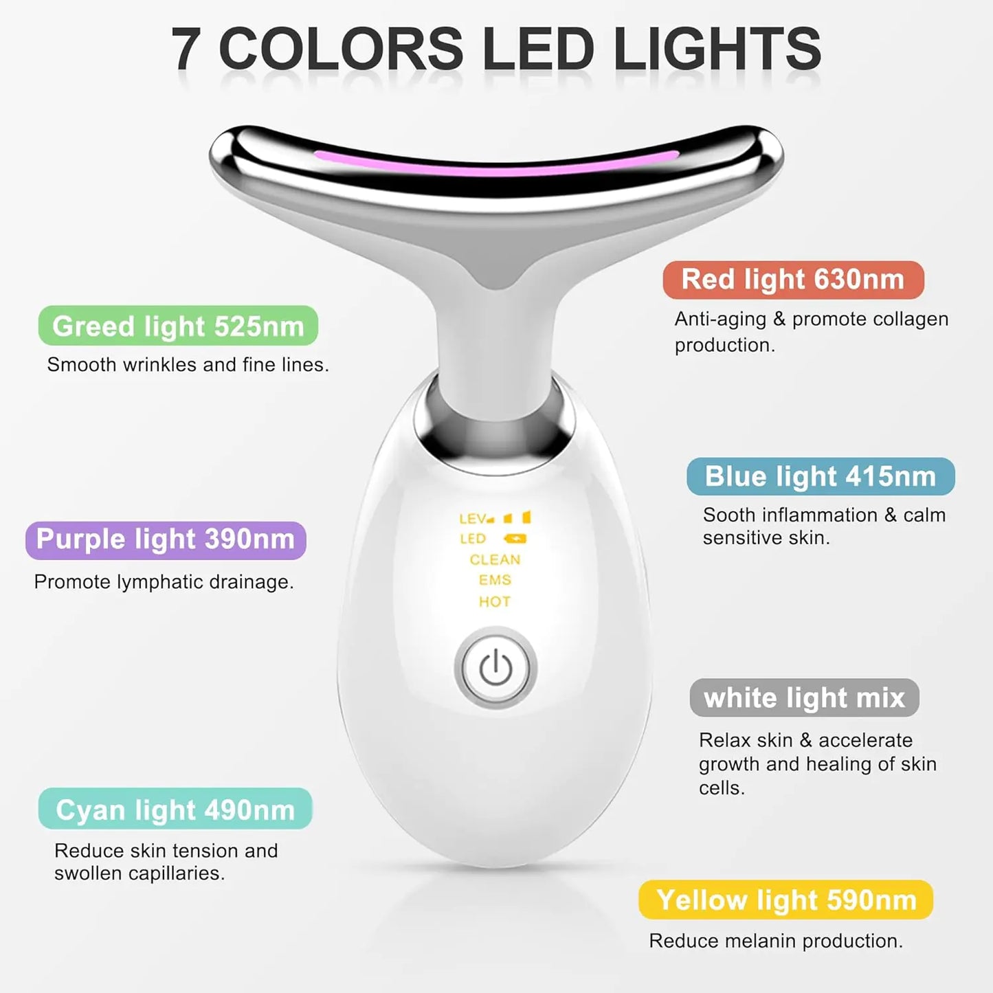 7 in 1 LED Face and Neck Sculptor